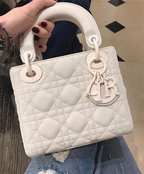 dior bag white and gold|christian Dior lady bag price.